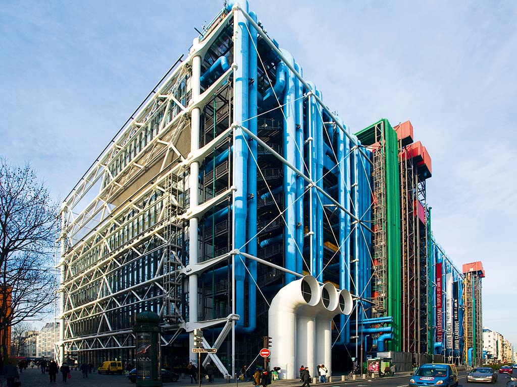 The Georges Pompidou Centre, Paris 