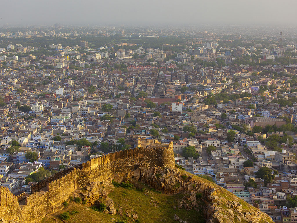 View of Jaipur, India