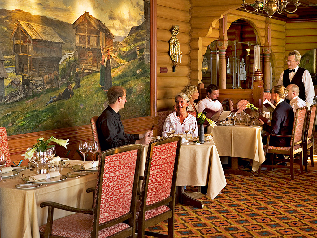 The Holmenkollen Park Hotel Rica's restaurants cater for a variety of cultures and tastes