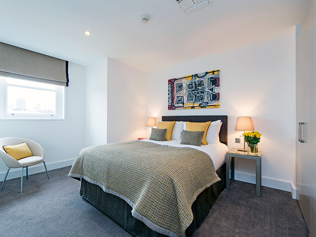 A one-bedroom suite at The Rosebery