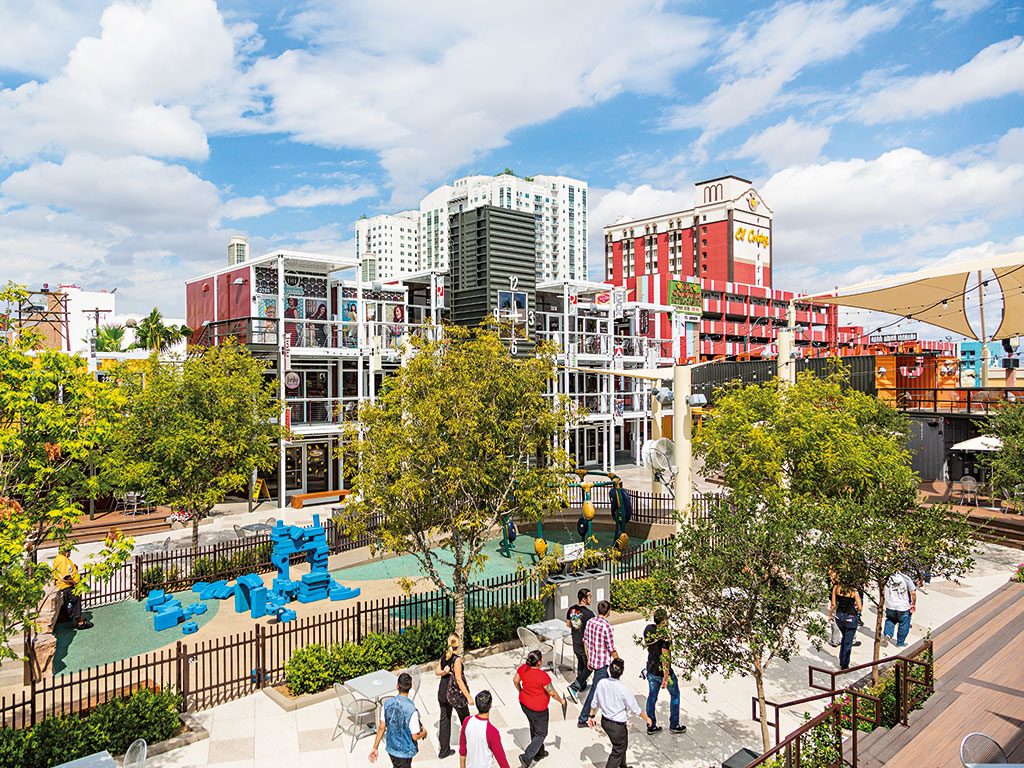 Container Park, in Downtown Las Vegas