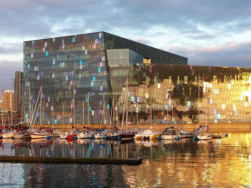 The Harpa Concert Hall and Conference Centre, Reykjavik 