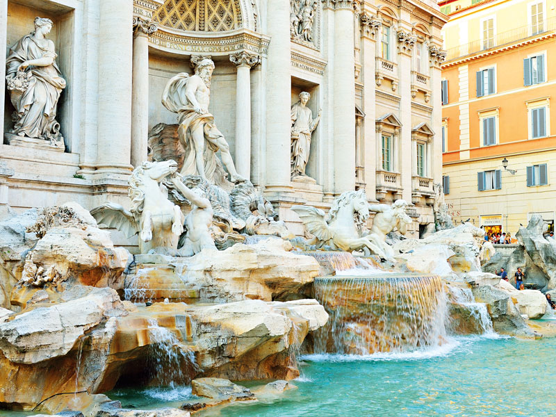  In 2013, Fendi contributed €2.2m ($2.7m) to help clean up the Trevi Fountain,