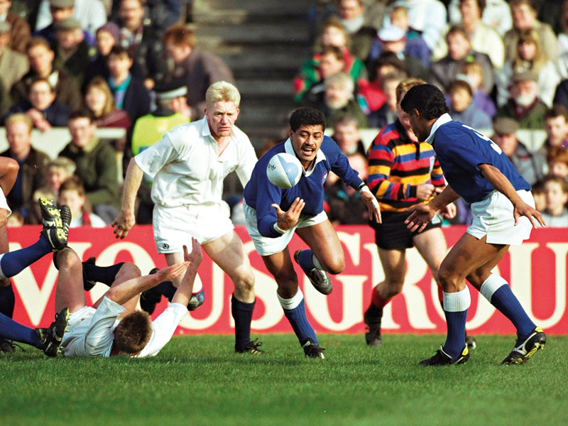 Western Samoa vs Scotland in the 1991 Rugby World Cup quarter-final 