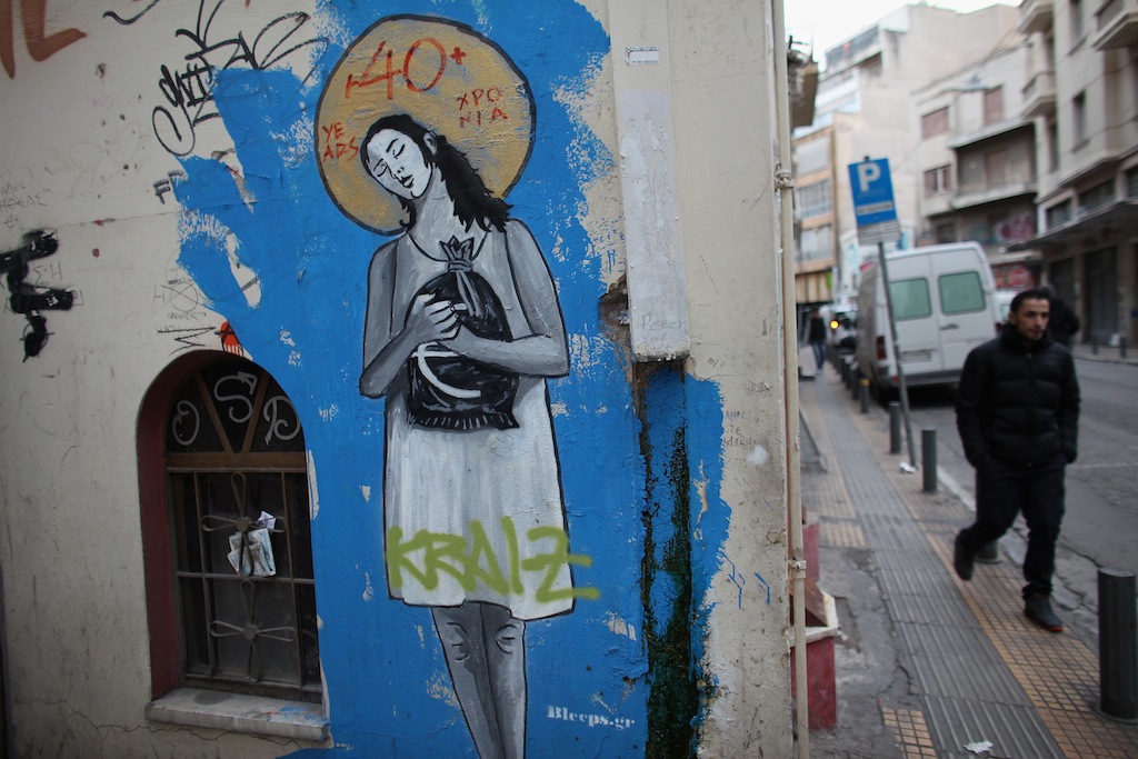 Greek street art