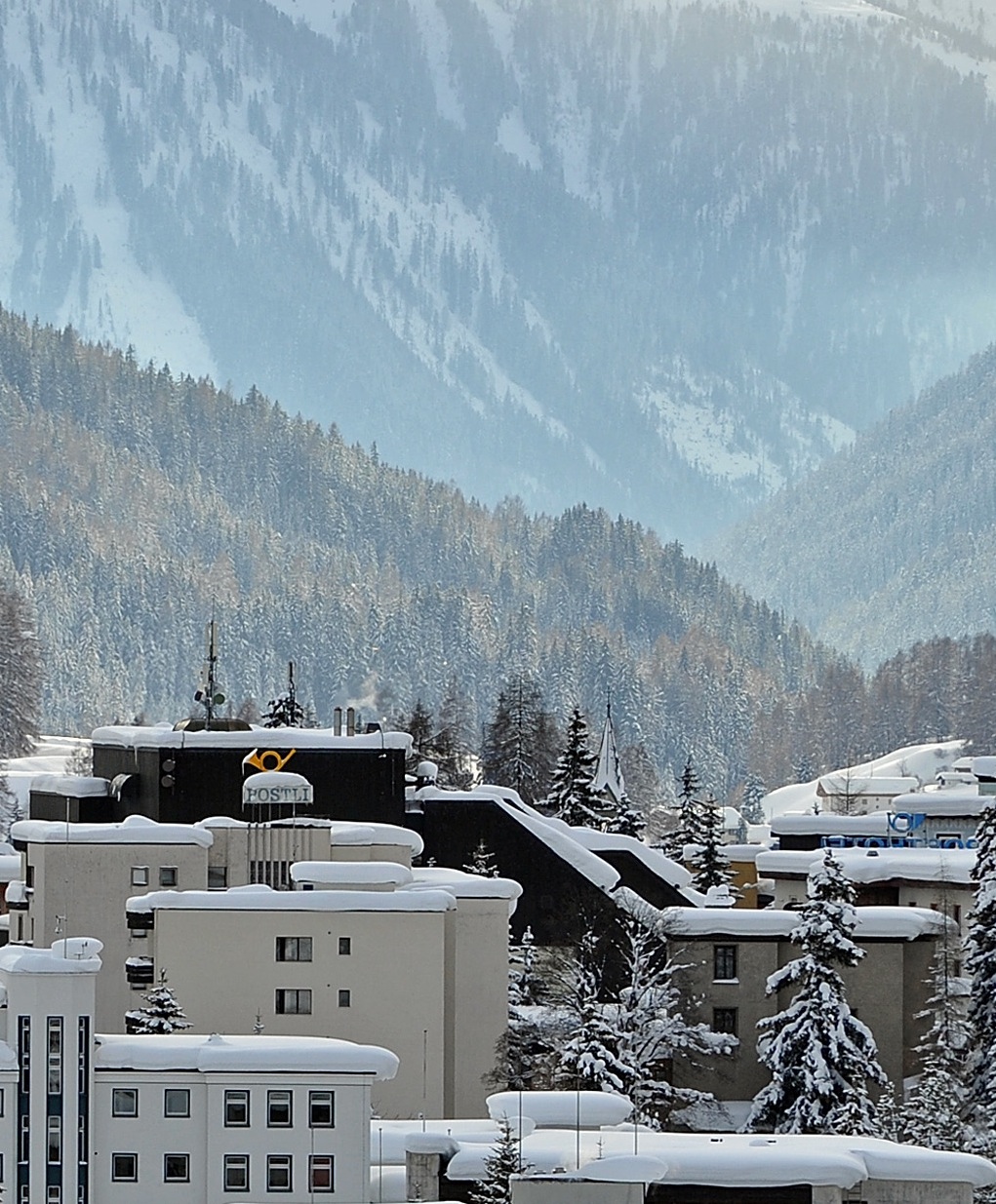 Davos in the Swiss Alps