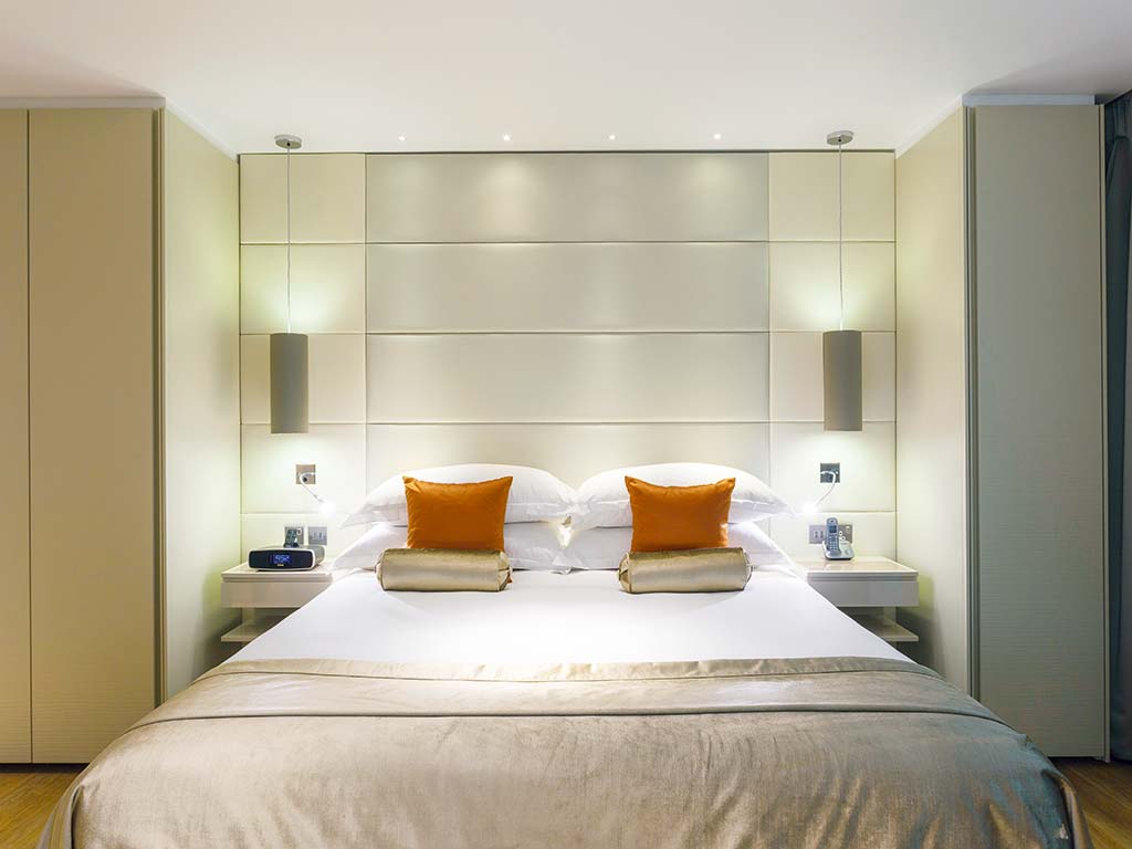 Bed at Cheval Residences