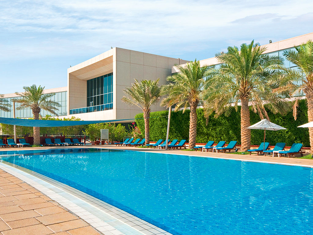 The Hilton Kuwait Resort boasts an exclusive private beach where visitors can “soak up the sun, unwind and indulge their senses"