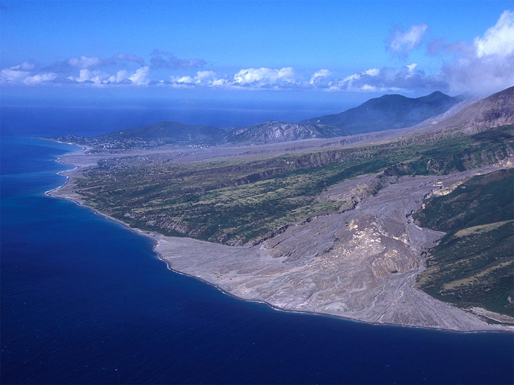 The Pompeii of the Caribbean: the Soufriére Hills volcano destroyed Montserrat in 1995, but recent infrastructure investment has given the island a new lease of life