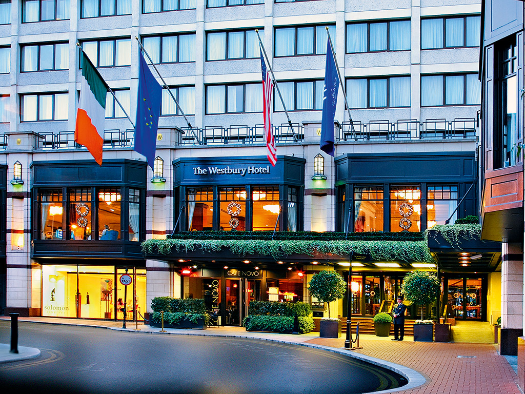 The Westbury Hotel's prime position makes it ideal for a stopover in Ireland's vibrant Dublin city