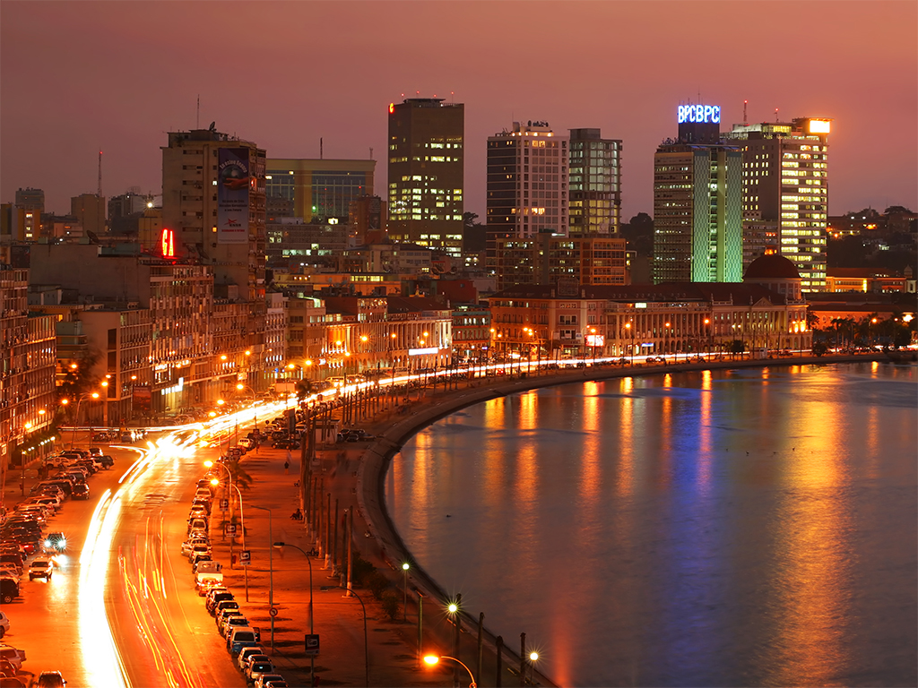 A shot over Luanda Bay, in Africa's Angola. The continent has some of the most expensive cities in the world, according to data by Mercer