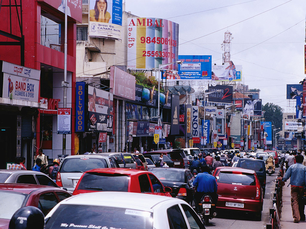 Bangalore traffic jam