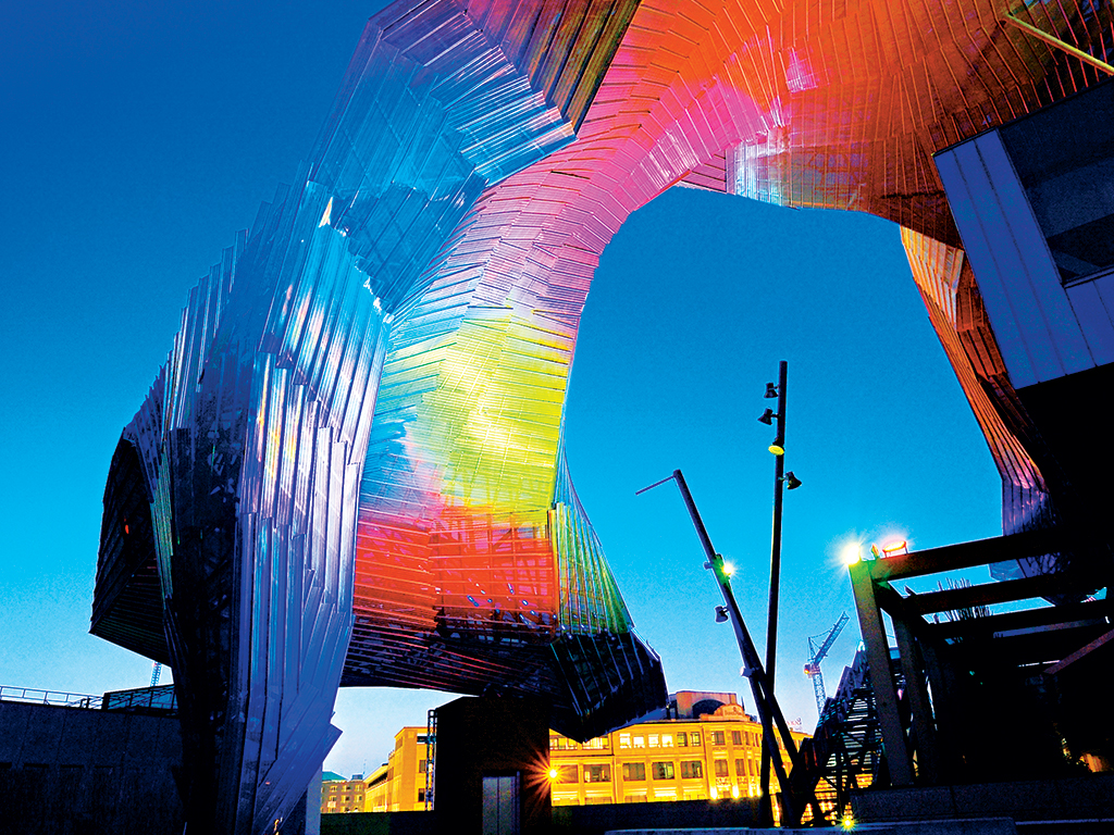 The main entrance of MiCo, one of Europe's largest convention centres. The venue's world-class facilities and convenient position makes it perfect for international business