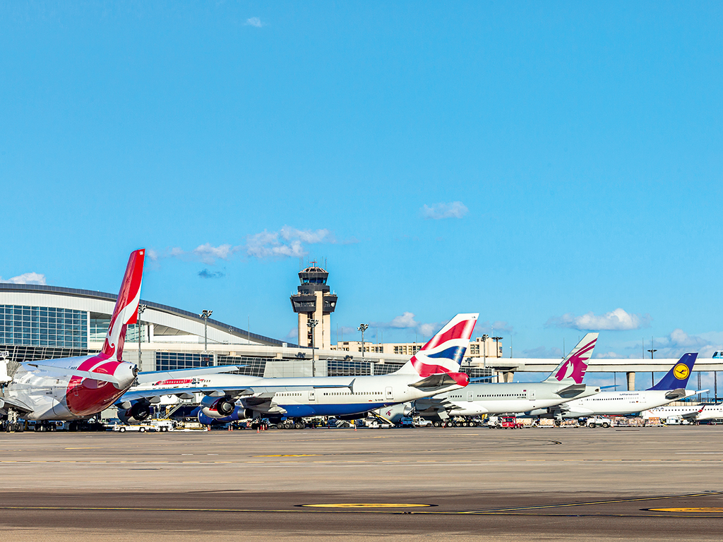 DFW Airport hosts 24 airline carriers, providing access to more than 200 destinations