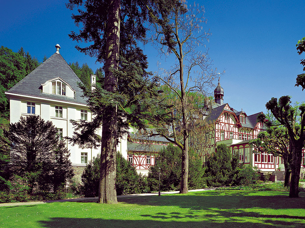 The beautiful settings surrounding Ayurveda Parkschlösschen Resort, which practices natural methods - originating from ancient India - to curing a range of medical conditions