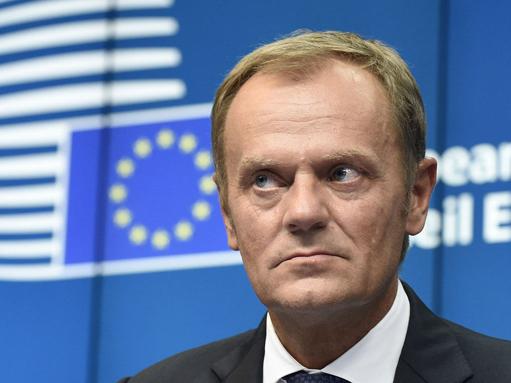 Donald Tusk, European Council President, who is keen to address what will happen if the UK stays in the EU