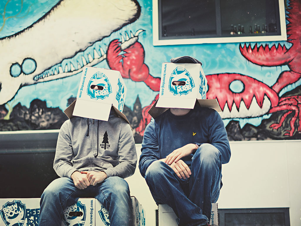 Brewdog co-founders James Watt and Martin Dickie. The company has become the UK's leading craft brewery, in spite of its controversial approach to marketing