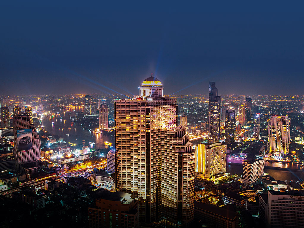 Tower Club at lebua, which prides itself on its ability to cater to any business traveller