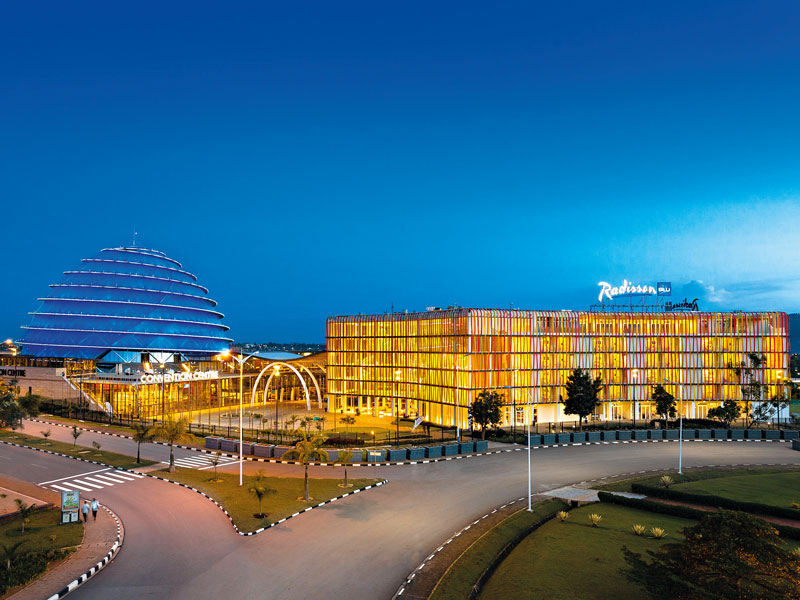 The Kigali Convention Centre and its adjacent hotel, the world-renowned Radisson Blu, have a reputation for attention to detail, convenience and consistency